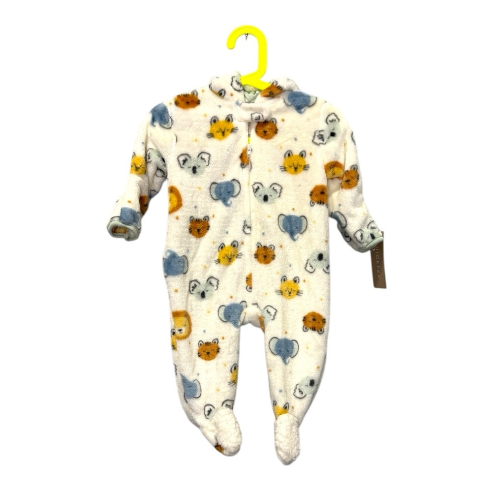 Chickpea Baby Boy Football Pumpkin Zipper Sleeper‎ 3-6 months